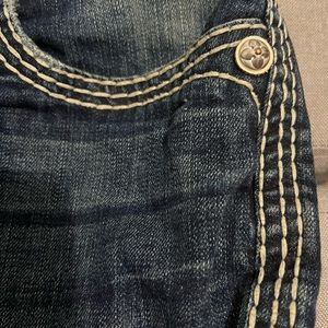 Men’s Rock Revival Jeans Size 31 Ricky: Relaxed Straight